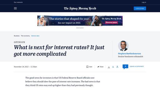 The future of interest rates just got more complicated Screenshot